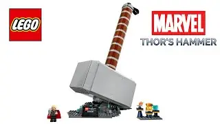 LEGO Marvel Thors Hammer (76209) - Speed build