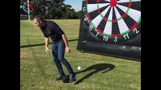 Manufacturer Inflatable Sports Games Inflatable Football Darts Interactive Games