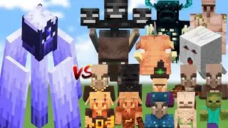 Minecraft ALL MOBS vs HOVERING HURRICANE &ndash; Storm Boss Battle!
