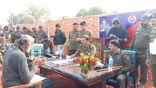 ار پی او غازی صلاح الدین نے جمالدین والی  میں کھلی کچہری میں شہریوں کے مسائل سن کر ان کا ازالہ کیا