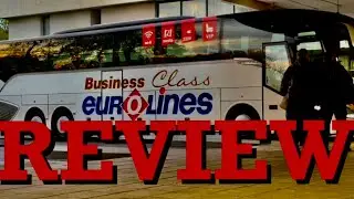 EuroLines Business Class Vilnius Lithuania to Warsaw Poland #bus￼