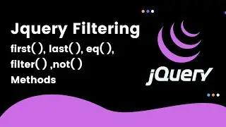 jquery filtering - first ,last ,eq  ,filter ,not ?