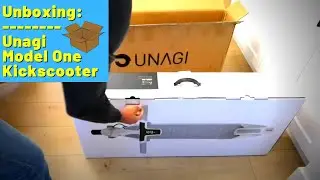 Unboxing: Unagi Model One Kickscooter - E500 Dual Motor