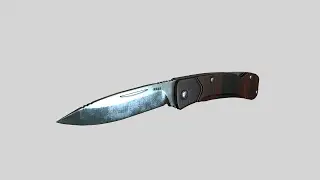 Folding Knife - Speed Texturing - 2k Textures