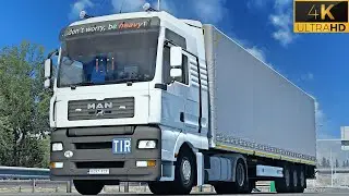 4K | ETS2 1.44 Open Beta | Man TGA | Timișoara 🇷🇴 󠁧󠁢󠁳󠁣 - Debrecen 🇭🇺