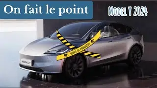 On fait le point sur le model Y juniper ✅ prochain restyling en 2024 de chez TESLA