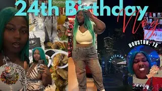 24th Birthday Maintenance & Itinerary Vlog 🧡 | Houston | Food Vlogs | NBA Game | 