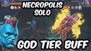 BUFFED YONDU CAN DO THIS?! - Air-Walker Necropolis Solo - Marvel Contest of Champions