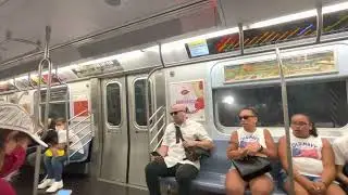 R179 J Train Ride from Bowery to Delancey Steet - Essex Street