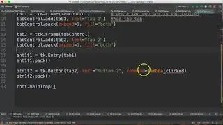 PYTHON3 TKINTER - GUI TABS ADDING ELEMENTS TO TABS