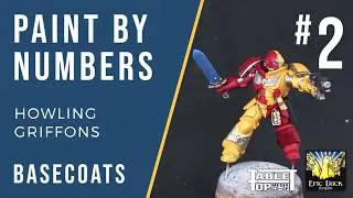 Howling Griffons Primaris Paint Guide - More Basecoats! Paint by Numbers #2