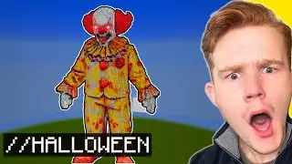 Fuskar Med //HALLOWEEN i Minecraft Build Battle..