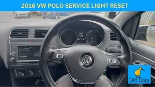VW Polo Service light reset oil change & inspection
