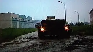 2 K 12 KUB .Wyprowadzenie sprzętu gąsienicowego z JW 2773 Jelenia Góra