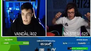 VANDAL DOSTAJE 9000ZŁ A NESTER PONAD 3000 [shot z live]