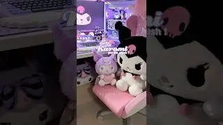 Kuromi plush doll 💜 #kuromi #kawaii #sanrio #cute #plushies