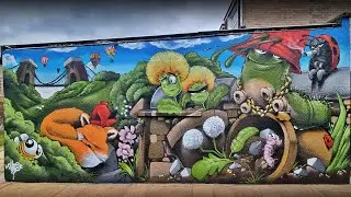 CHEO - Bristol Back Garden Graffiti Time-lapse