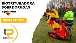 BIOTRITURADORA PROFESIONAL ORUGAS | VEGETOR 110 C RABAUD