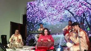 Classical band by classic Symphony with female santoor
