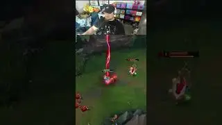 Teemo First Blood On Best Top Laner World (t1 zeus)  #shorts #leagueoflegends