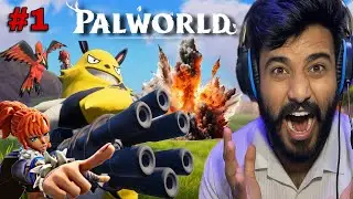Palworld Episode 1:Gun Wale Pokemon ?!Indian Mein Viral Game !First Time Playing Palworld🤯|GautamRex