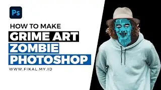 Cara Membuat Grime Art Zombie di Photoshop - Tutorial Photoshop