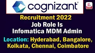 Cognizant Recruitment 2022 | Latest Job Openings 2022 | Cognizant Jobs | @SumanTV Jobs