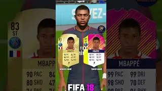 Mbappe Best vs Worst Card From FIFA 17 to FIFA 23 | Road To EA Sports FC 24