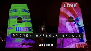 VIVID SYDNEY 2022 HARBOUR BRIDGE & CIRCULAR QUAY LIGHT SHOW 🇦🇺 4K/HDR