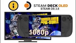 Borderlands The Pre Sequel (Docked 1080p) on Steam Deck OLED with Steam OS 3.8