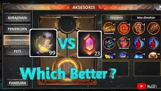 Combine Accessories, Which one is better ? Stickman Legends