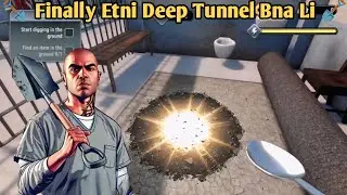 A Deep Tunnel In The Jail For Running Out || Prison Escape Simulator||