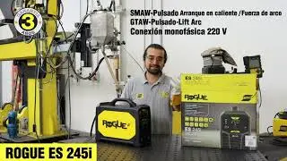 Nuevo Equipo para soldar ROGUE ES 245i -Inversor portátil.
