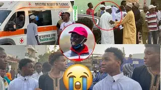 😭Arrive Du Corbill@rd de Hady Diouf Père Degaule Incons0lables Amara Diouf les moments Émouv@nts 😭