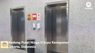 FAST Schindler 3300 AP Scenic Elevators at Gedung Pusat Niaga JI Expo Kemayoran, Jakarta