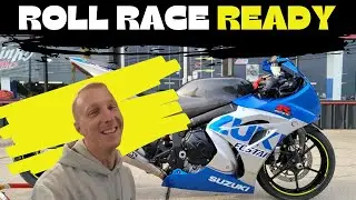 Putting the Swingarm on my 2021 GSXR 1000 | MOORE MAFIA Roll Racing!