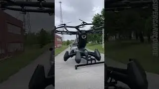 biggest Drone #fypシ #reels #futuristic #aircraft #technology #hexa #drone