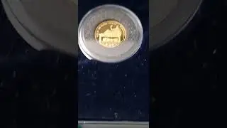 Царь Мидас золотая монета , сделано в Казахстане!