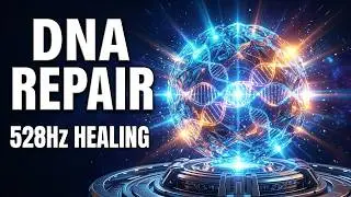 DNA Repair: 528Hz + 432Hz + 963Hz + 852Hz | Scalar Waves Heal The Whole Body & Emotional Detox