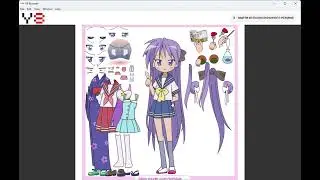 Геймплей игры Lucky Star Dressup Flash на сайте Y8.com