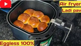 Soft n Milky Ladi Pav Buns Without Oven |How to make Air fryer || लादी पाव बन्स @mayrakisecretrasoi