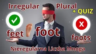 Nieregularna liczba mnoga po angielsku👍 Naucz się raz na zawsze! Lekcja + QUIZ🎓