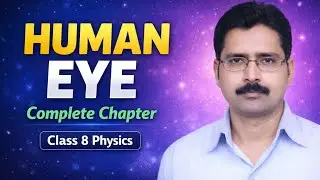 Human Eye Full Chapter | Class 8 Physics | Structure, Defects & Diagrams Explained