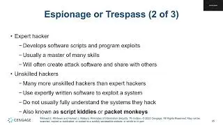 The Need for Information Security - Part 2