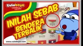 Culoboyo Bendera Terbalik  | Kartun Lucu