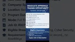 Syniverse Graduate Engineer Trainee Banglore #jobs #internships #2026 #freshers  #fresherjobs