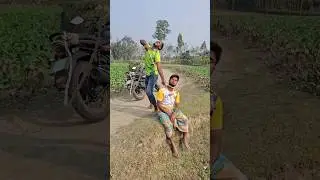 The man came from behind.#comedy #motorcycle #funny