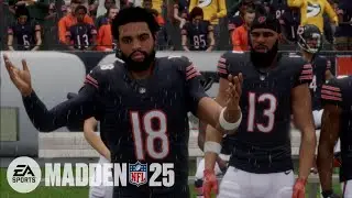 Игровой процесс Madden 25 — Chicago Bears против Green Bay Packers (дебют Кейлеба Уильямса!) Madd...