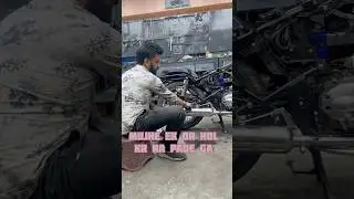 Vlog || bullet repair workshop #royalenfield #rupendrabulletvlogs #shorts