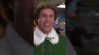 ELF MOVIE  - What about when Buddy smiles at the Gimbels manager.  Smiling's my favorite. #shorts